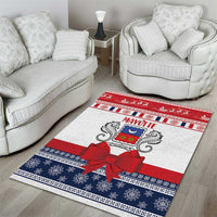 Mayotte Christmas Area Rug Joyeux Noel - Wonder Print Shop