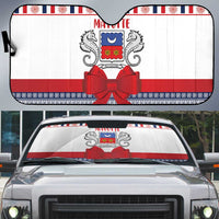 Mayotte Christmas Auto Sun Shade Joyeux Noel - Wonder Print Shop