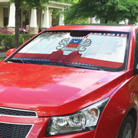 Mayotte Christmas Auto Sun Shade Joyeux Noel - Wonder Print Shop