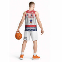 Personalized Mayotte Christmas Basketball Jersey Joyeux Noel - Wonder Print Shop