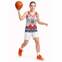 Personalized Mayotte Christmas Basketball Jersey Joyeux Noel - Wonder Print Shop