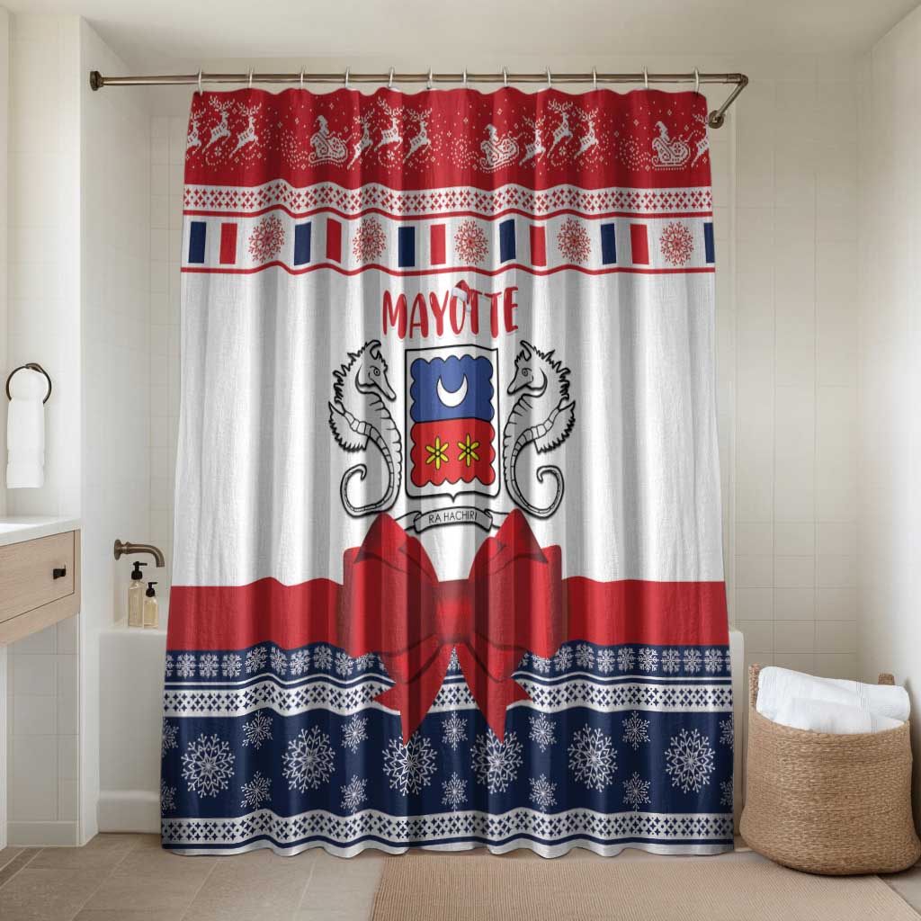 Mayotte Christmas Bathroom Set Joyeux Noel - Wonder Print Shop