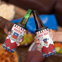 Personalized Mayotte Christmas 4 in 1 Can Cooler Tumbler Joyeux Noel - Wonder Print Shop