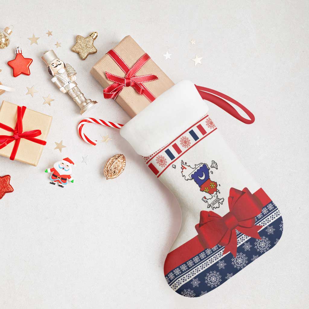Mayotte Christmas Stocking Joyeux Noel - Wonder Print Shop