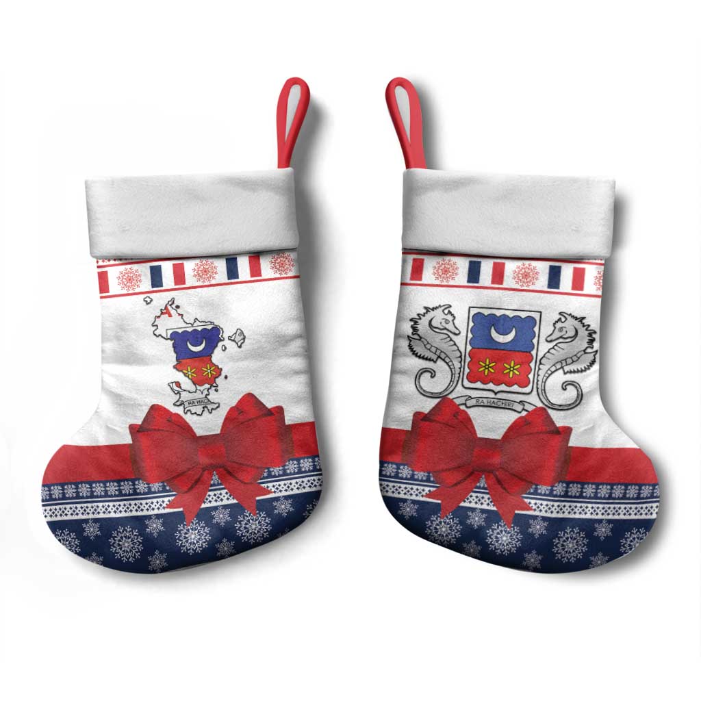 Mayotte Christmas Stocking Joyeux Noel - Wonder Print Shop