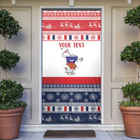 Personalized Mayotte Christmas Door Cover Joyeux Noel - Wonder Print Shop