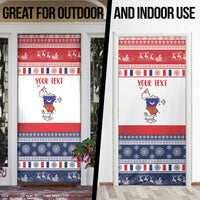 Personalized Mayotte Christmas Door Cover Joyeux Noel - Wonder Print Shop