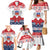 Personalized Mayotte Christmas Family Matching Mermaid Dress and Hawaiian Shirt Joyeux Noel - Wonder Print Shop
