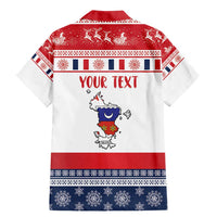 Personalized Mayotte Christmas Family Matching Mermaid Dress and Hawaiian Shirt Joyeux Noel - Wonder Print Shop