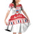Personalized Mayotte Christmas Family Matching Off Shoulder Short Dress and Hawaiian Shirt Joyeux Noel - Wonder Print Shop