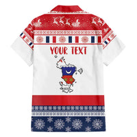 Personalized Mayotte Christmas Family Matching Summer Maxi Dress and Hawaiian Shirt Joyeux Noel - Wonder Print Shop