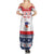 Personalized Mayotte Christmas Family Matching Summer Maxi Dress and Hawaiian Shirt Joyeux Noel - Wonder Print Shop