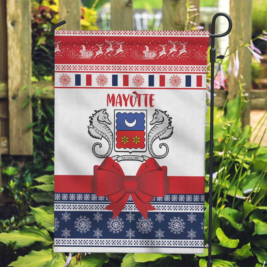 Mayotte Christmas Garden Flag Joyeux Noel - Wonder Print Shop