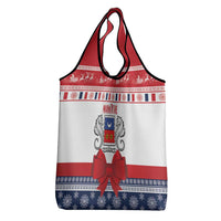 Mayotte Christmas Grocery Bag Joyeux Noel - Wonder Print Shop
