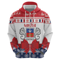 Personalized Mayotte Christmas Hoodie Joyeux Noel - Wonder Print Shop