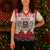 Personalized Mayotte Christmas Knitted V-Neck Vest Joyeux Noel - Wonder Print Shop