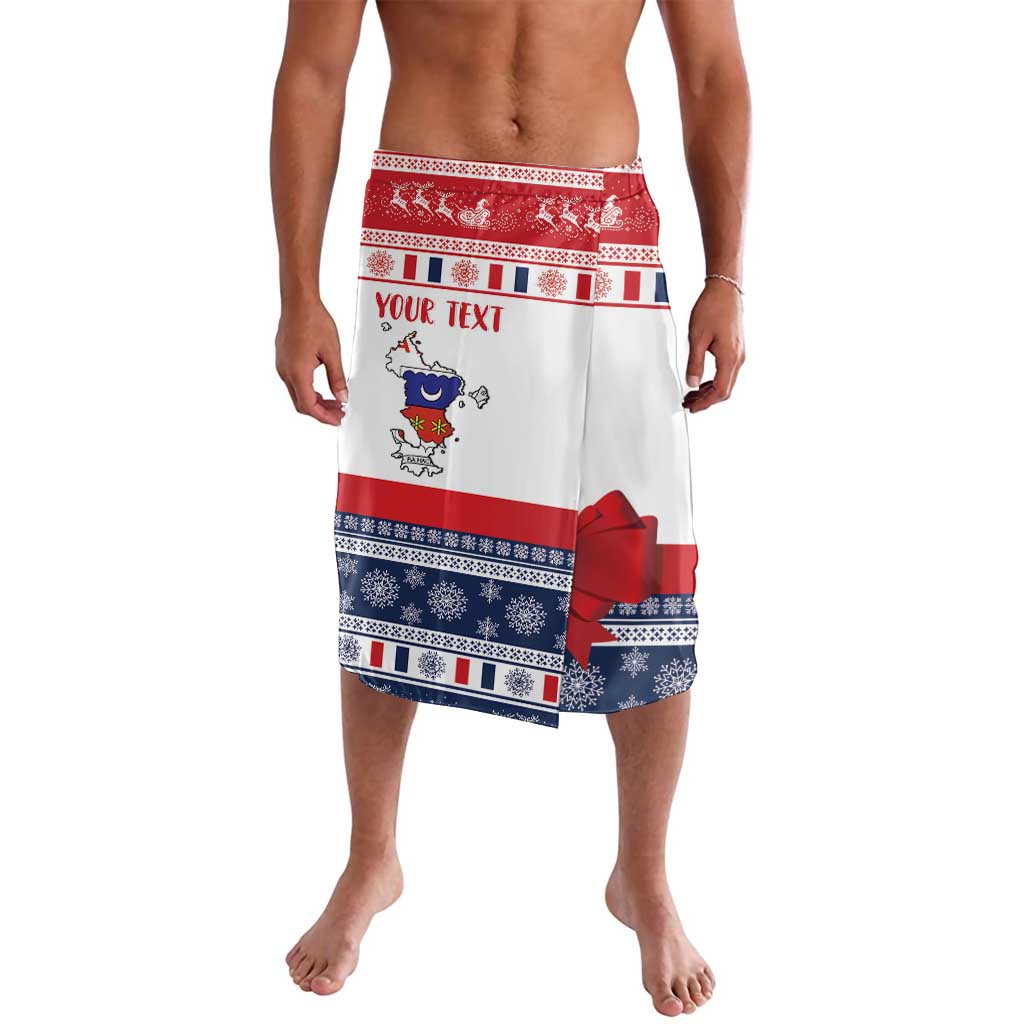 Personalized Mayotte Christmas Lavalava Joyeux Noel - Wonder Print Shop