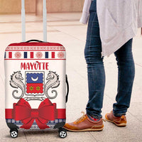 Mayotte Christmas Luggage Cover Joyeux Noel - Wonder Print Shop