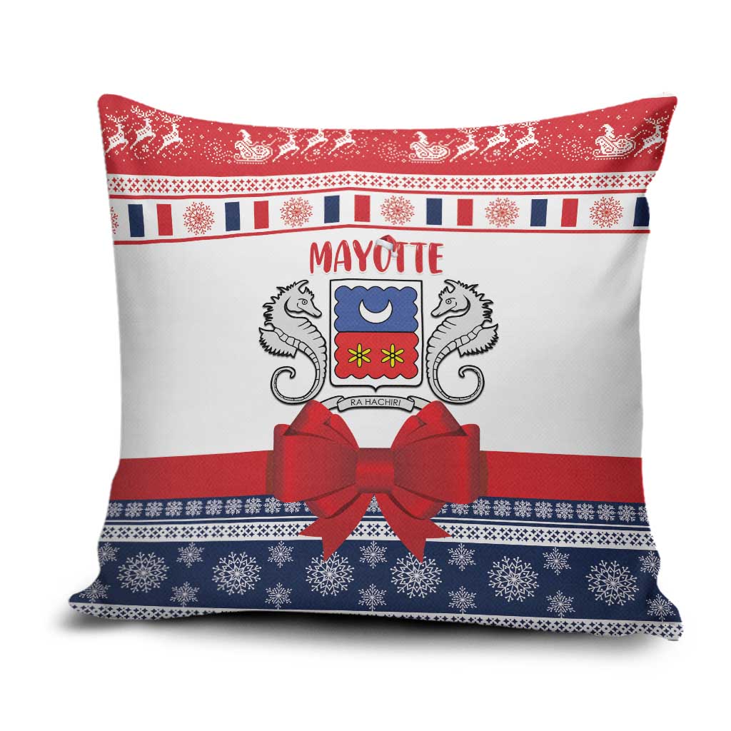 Mayotte Christmas Pillow Cover Joyeux Noel - Wonder Print Shop