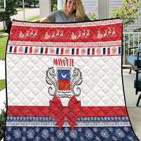 Mayotte Christmas Quilt Joyeux Noel - Wonder Print Shop