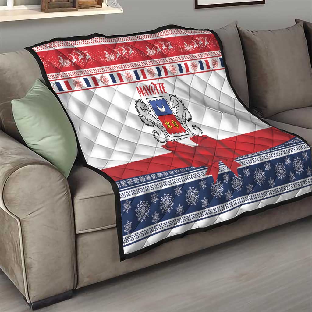 Mayotte Christmas Quilt Joyeux Noel - Wonder Print Shop