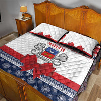 Mayotte Christmas Quilt Bed Set Joyeux Noel - Wonder Print Shop