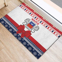 Mayotte Christmas Rubber Doormat Joyeux Noel - Wonder Print Shop