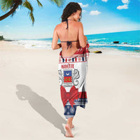 Mayotte Christmas Sarong Joyeux Noel - Wonder Print Shop