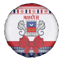 Mayotte Christmas Spare Tire Cover Joyeux Noel - Wonder Print Shop