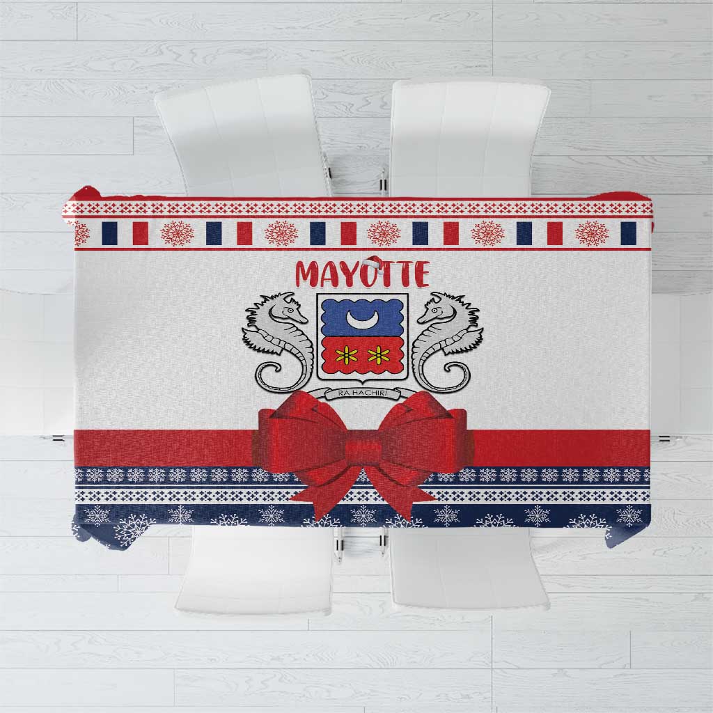 Mayotte Christmas Tablecloth Joyeux Noel - Wonder Print Shop