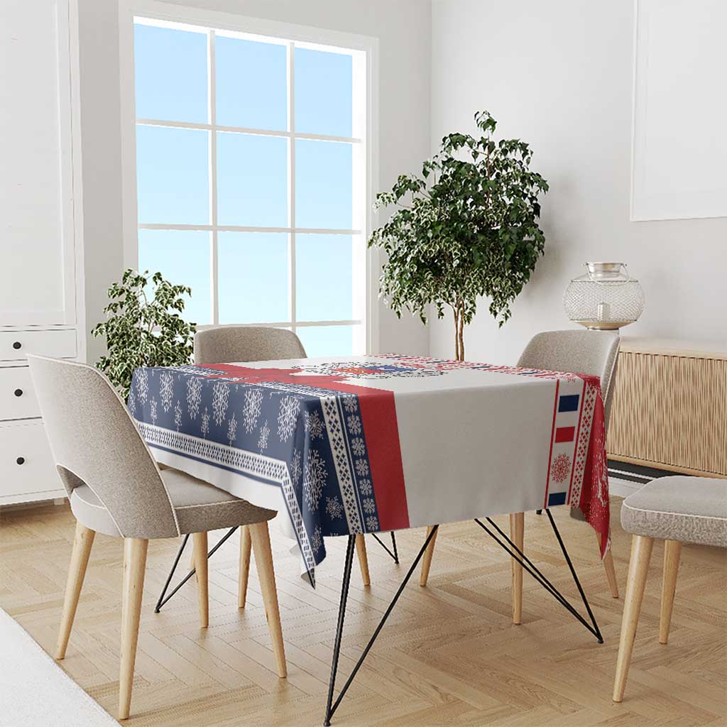 Mayotte Christmas Tablecloth Joyeux Noel - Wonder Print Shop
