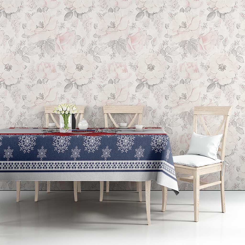 Mayotte Christmas Tablecloth Joyeux Noel - Wonder Print Shop