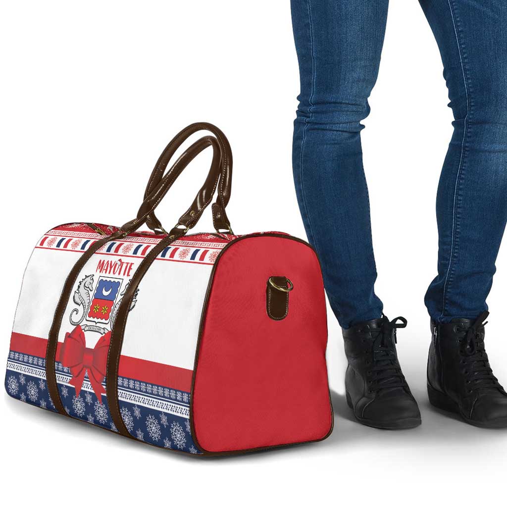 Mayotte Christmas Travel Bag Joyeux Noel - Wonder Print Shop
