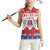 Personalized Mayotte Christmas Women Sleeveless Polo Shirt Joyeux Noel - Wonder Print Shop