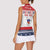 Personalized Mayotte Christmas Women Sleeveless Polo Shirt Joyeux Noel - Wonder Print Shop