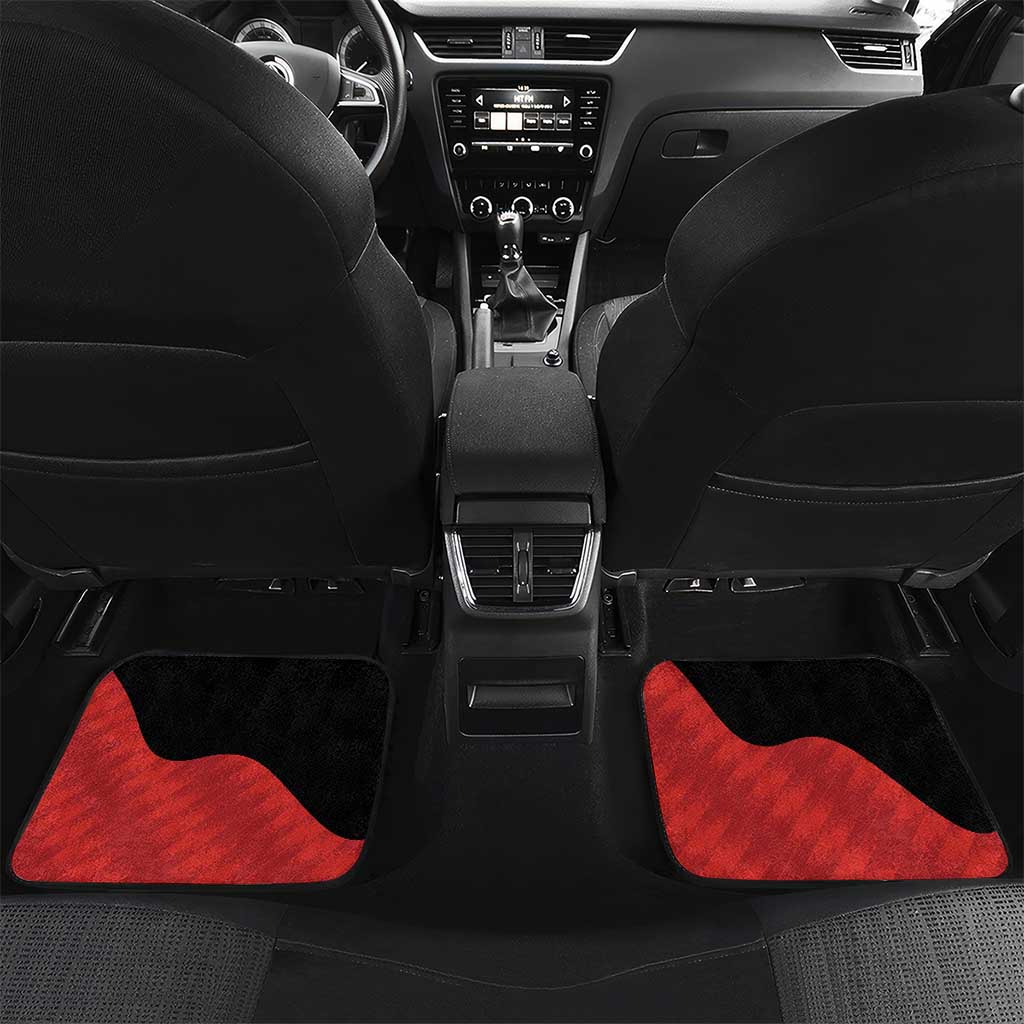 East Timor Independence Day Car Mats 49th Anniversary - Crocodile Curve Style - Wonder Print Shop