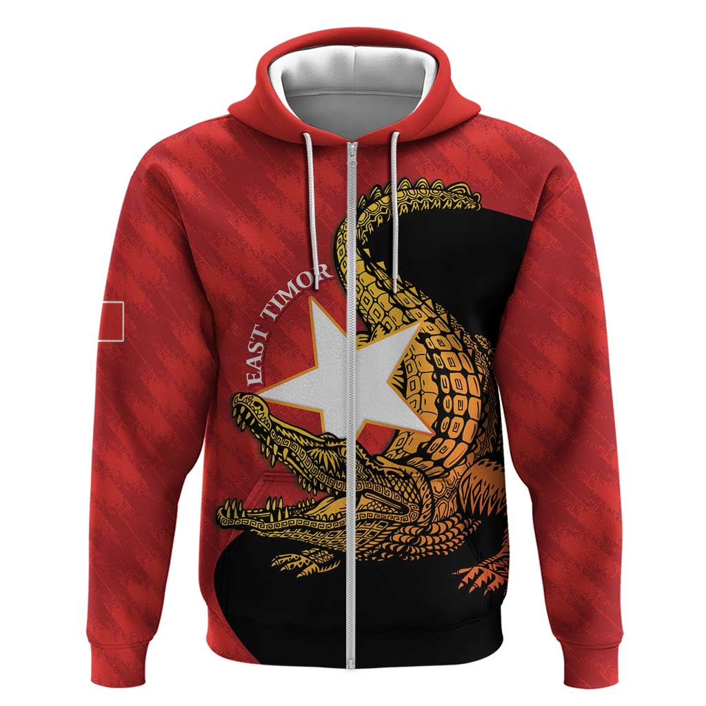 East Timor Independence Day Hoodie 49th Anniversary - Crocodile Curve Style - Wonder Print Shop