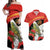 Personalised East Timor Independence Day Couples Matching Off Shoulder Maxi Dress and Hawaiian Shirt Timor Pigeon Mix Hibiscus Pattern - Wonder Print Shop