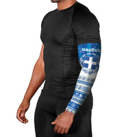 Greece Christmas Arm Sleeves Saint Basil Kala Cristouyenna - Wonder Print Shop