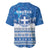Greece Christmas Baseball Jersey Saint Basil Kala Cristouyenna - Wonder Print Shop