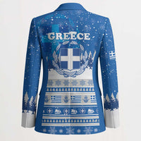 Greece Christmas Blazer Saint Basil Kala Cristouyenna - Wonder Print Shop