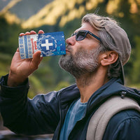 Greece Christmas 4 in 1 Can Cooler Tumbler Saint Basil Kala Cristouyenna - Wonder Print Shop