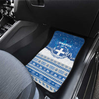 Greece Christmas Car Mats Saint Basil Kala Cristouyenna - Wonder Print Shop