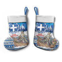 Greece Christmas Stocking Saint Basil Kala Cristouyenna - Wonder Print Shop