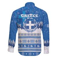 Greece Christmas Family Matching Tank Maxi Dress and Hawaiian Shirt Saint Basil Kala Cristouyenna - Wonder Print Shop