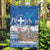 Greece Christmas Garden Flag Saint Basil Kala Cristouyenna - Wonder Print Shop
