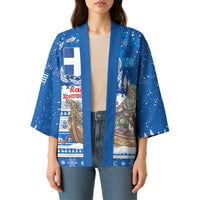 Greece Christmas Kimono Saint Basil Kala Cristouyenna - Wonder Print Shop