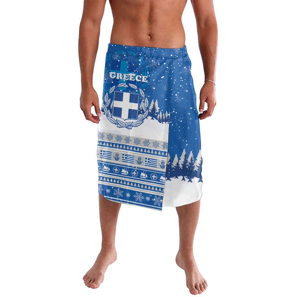 Greece Christmas Lavalava Saint Basil Kala Cristouyenna - Wonder Print Shop