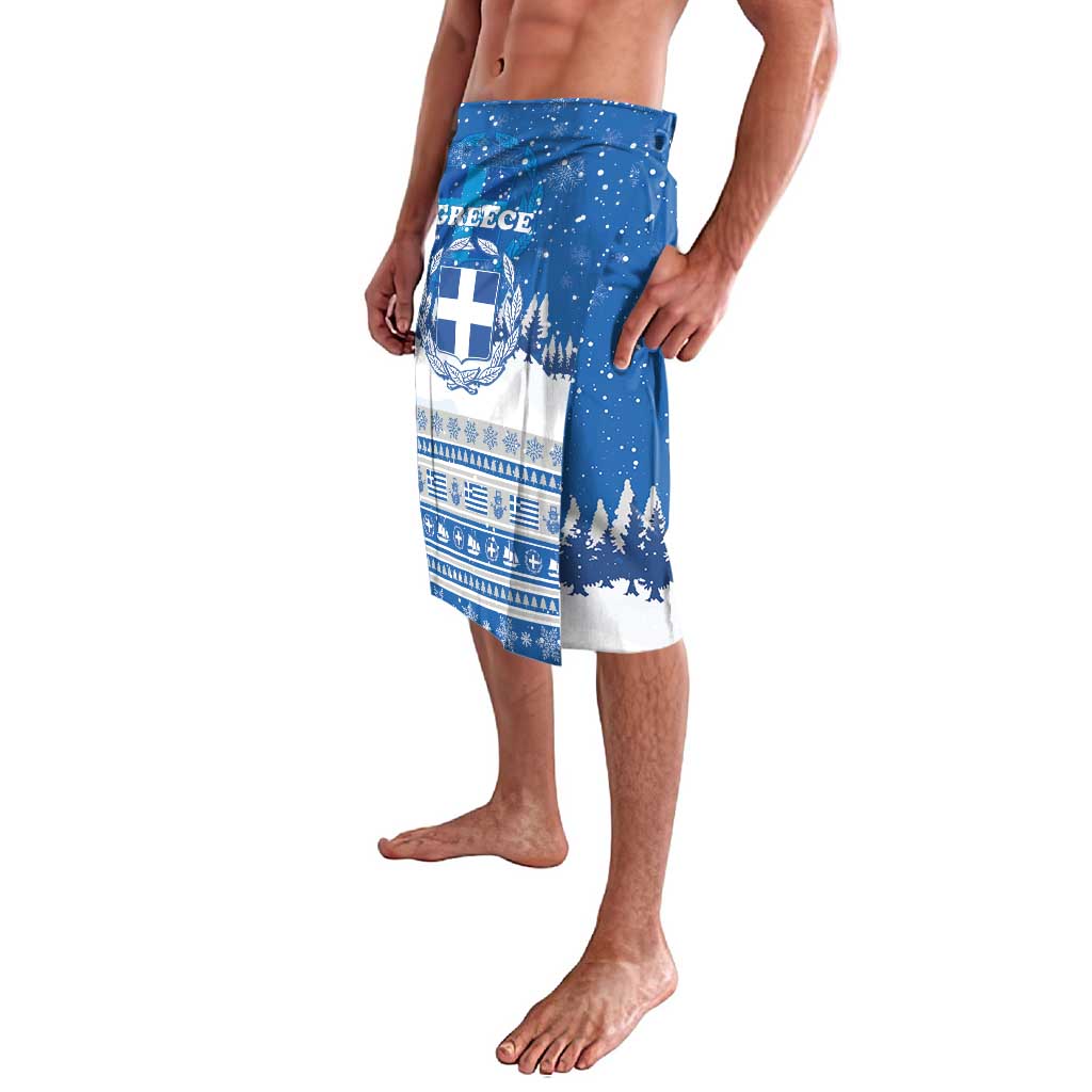 Greece Christmas Lavalava Saint Basil Kala Cristouyenna - Wonder Print Shop