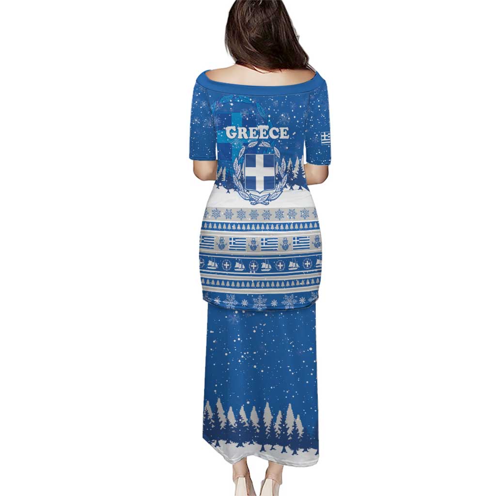 Greece Christmas Puletasi Saint Basil Kala Cristouyenna - Wonder Print Shop